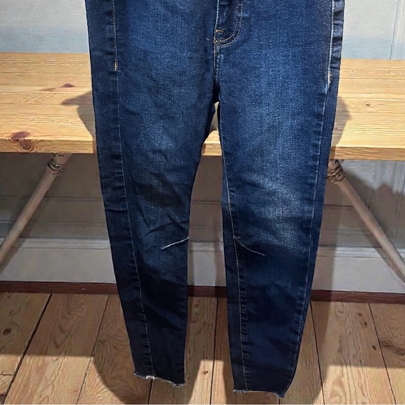 Free People Miles Away High Waist Cropped Skinny Jeans - Picture 8 of 14